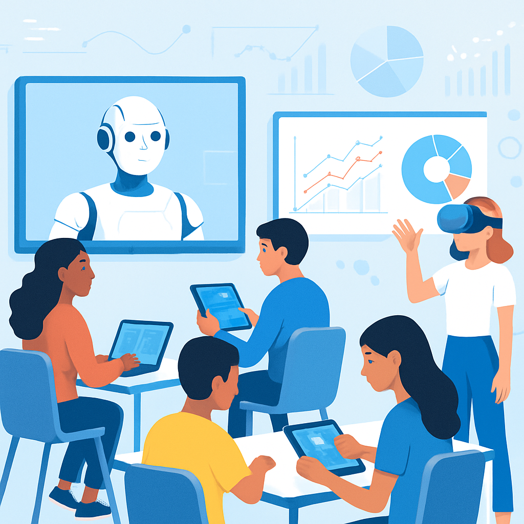 Diagram of AI’s integration in education