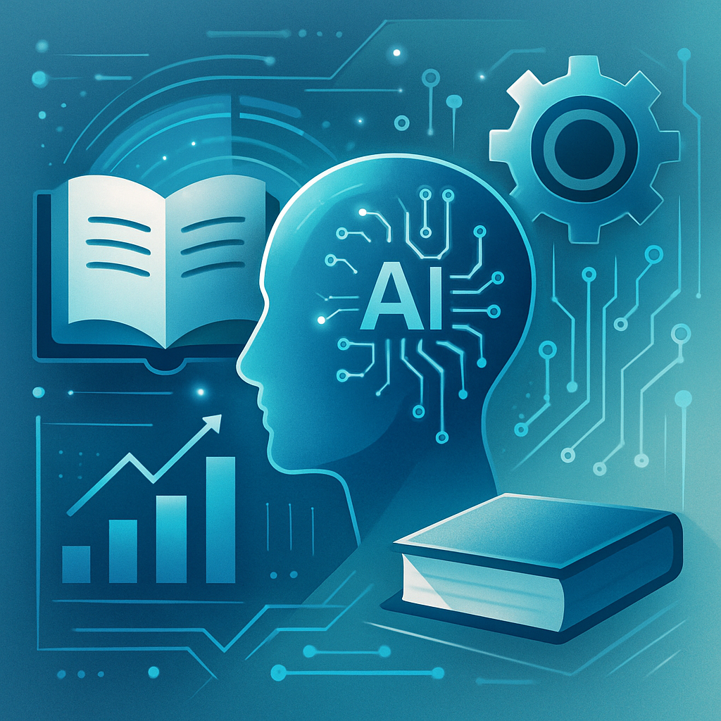Summary infographic of Futuresource report on AI and EdTech trends